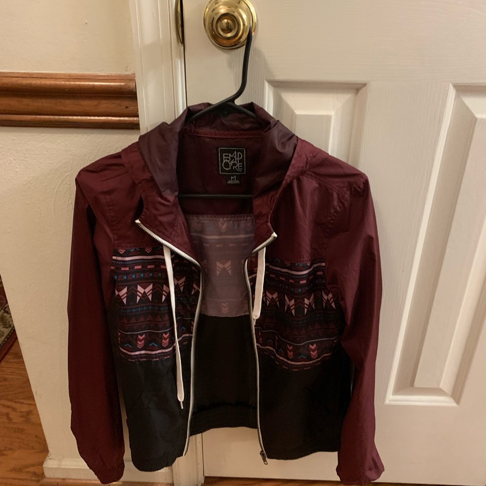 Girls Empyre Rain Jacket size Medium. Excellent condition
